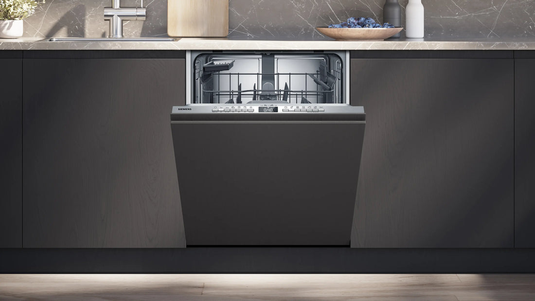 Siemens SN63EX04TE iQ300 Geschirrspüler – vollintegriert, 60 cm – Geschirrspüler mit beispielhafter Möbelfront