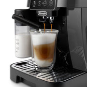 De’Longhi Magnifica Start Milk ECAM223.61.GB Kaffeevollautomat – Grau-Schwarz – Zubereitung einer Milchspezialität